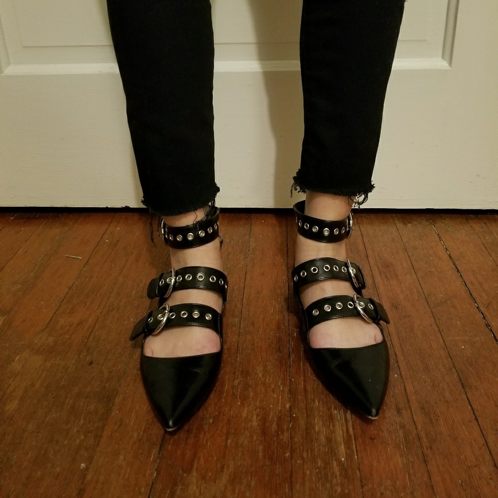 Zara black  flats